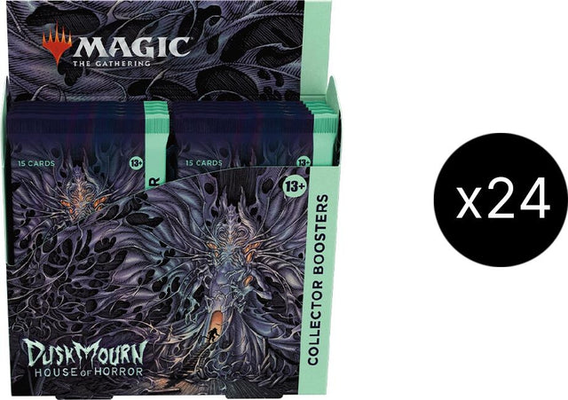 Image for Duskmourn: House of Horror - Collector Booster Display Master Case - Magic: The Gathering