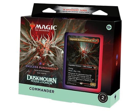 Image for Duskmourn: House of Horror Commander Deck - Endless Punishment - Magic: The Gathering