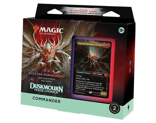 Image for Duskmourn: House of Horror Commander Deck - Endless Punishment - Magic: The Gathering