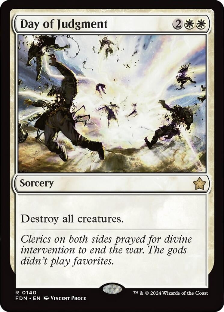 Image for Day of Judgment (140) (Foil) (Foundations) - Magic: The Gathering