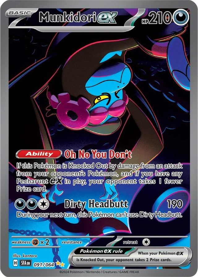 Image for Munkidori ex (091/064) (SV: Shrouded Fable) - Pokemon
