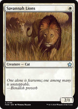 Image for Savannah Lions (146) (Foundations) - Magic: The Gathering