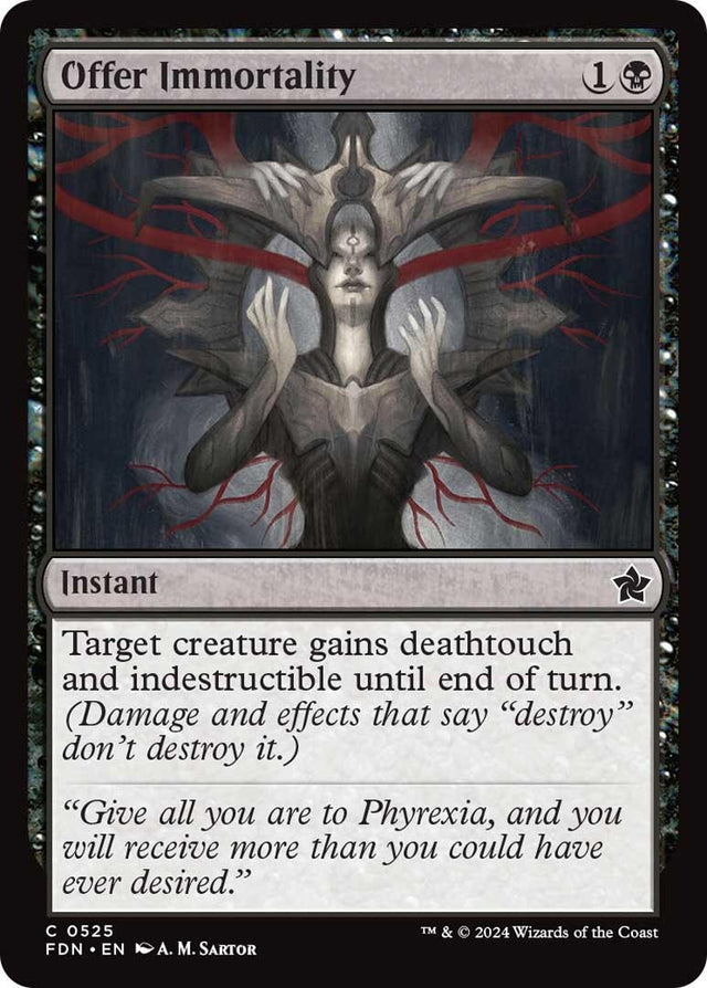 Image for Offer Immortality (525) (Foundations) - Magic: The Gathering
