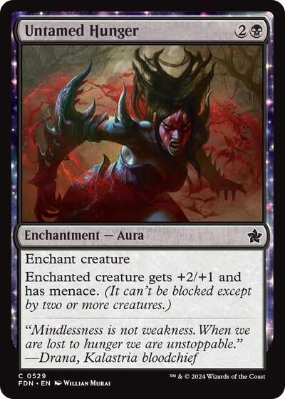 Image for Untamed Hunger (529) (Foundations) - Magic: The Gathering