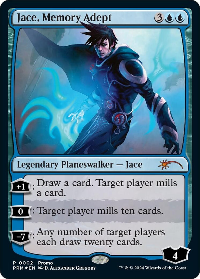 Image for Jace, Memory Adept (Deluxe Commander Kit) (2) (Foil) (Unique and Miscellaneous Promos) (UMP) - Magic: The Gathering