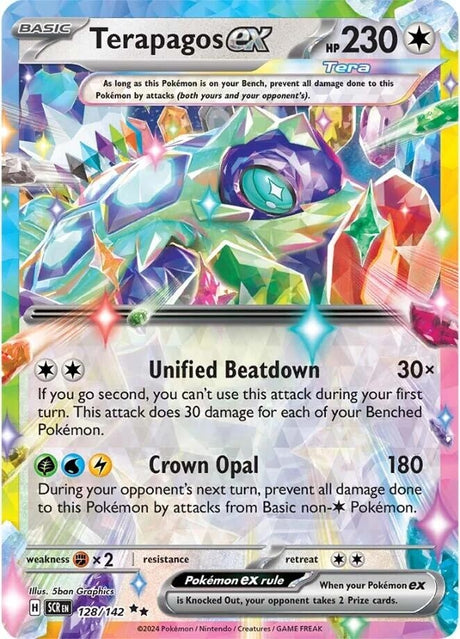 Image for Terapagos ex (128/142) (SV07: Stellar Crown) - Pokemon