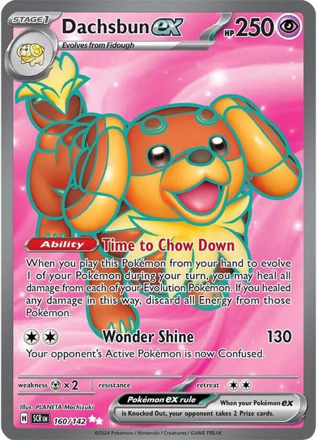 Image for Dachsbun ex (160/142) (SV07: Stellar Crown) - Pokemon
