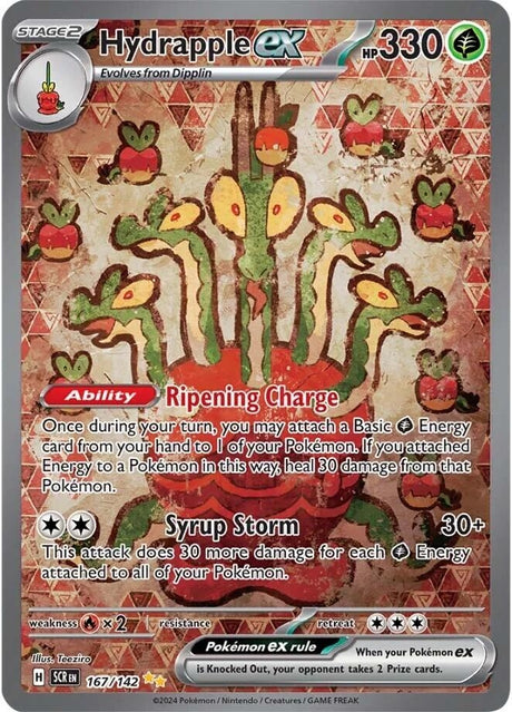 Image for Hydrapple ex (167/142) (SV07: Stellar Crown) - Pokemon