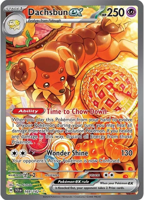 Image for Dachsbun ex (169/142) (SV07: Stellar Crown) - Pokemon