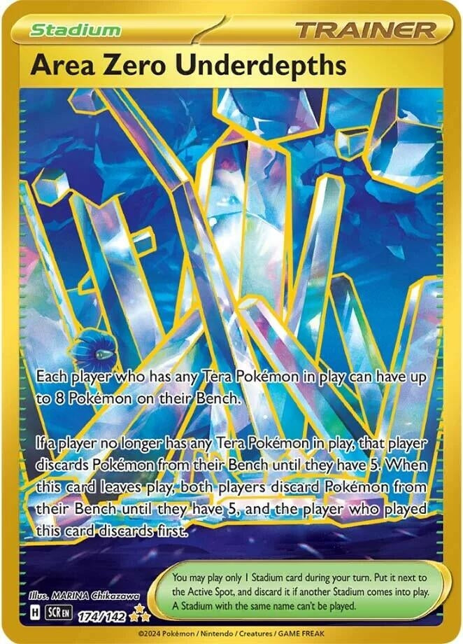 Area Zero Underdepths (174/142) (SV07: Stellar Crown)