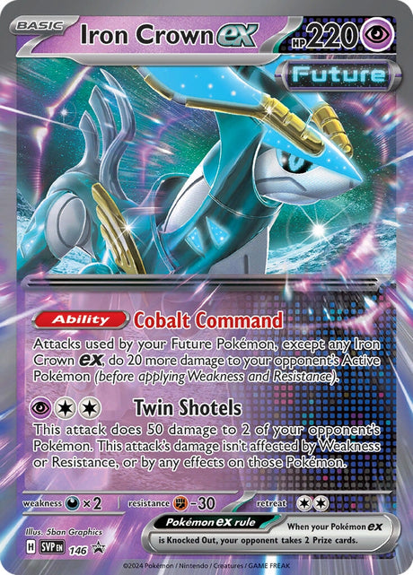 Image for Iron Crown ex - 146 (146) (SV: Scarlet & Violet Promo Cards) - Pokemon