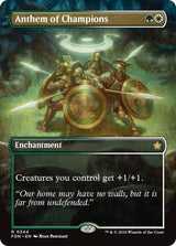 Image for Anthem of Champions (Borderless) (344) (Foundations) - Magic: The Gathering
