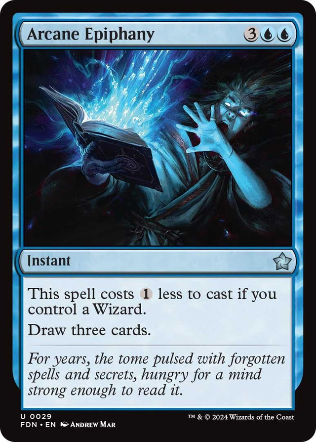 Image for Arcane Epiphany (29) (Foil) (Foundations) - Magic: The Gathering