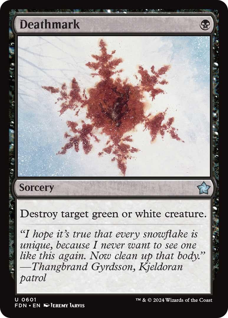 Image for Deathmark (601) (Foundations) - Magic: The Gathering