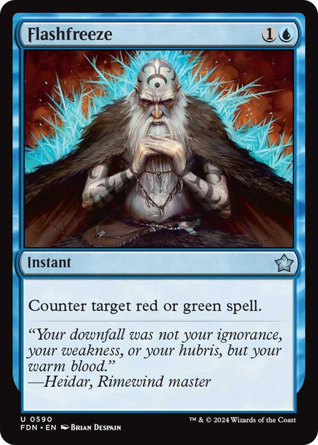 Image for Flashfreeze (590) (Foundations) - Magic: The Gathering