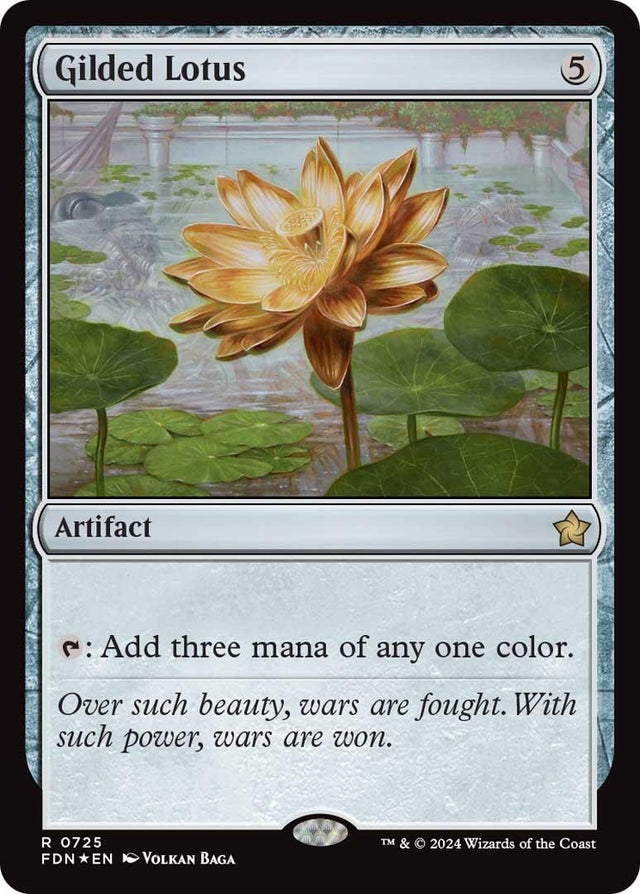 Image for Gilded Lotus (725) (Foil) (Foundations) - Magic: The Gathering