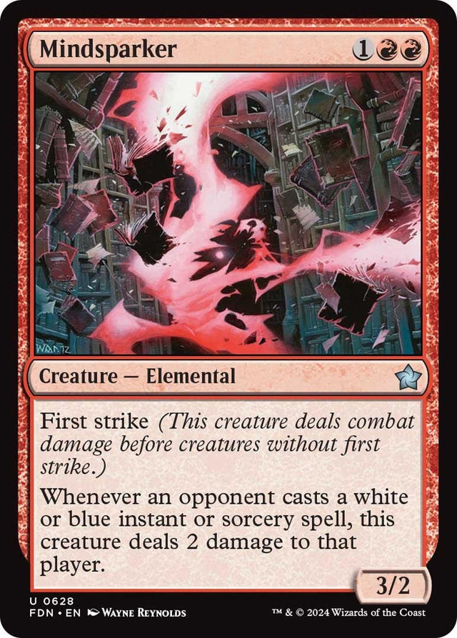 Image for Mindsparker (628) (Foundations) - Magic: The Gathering