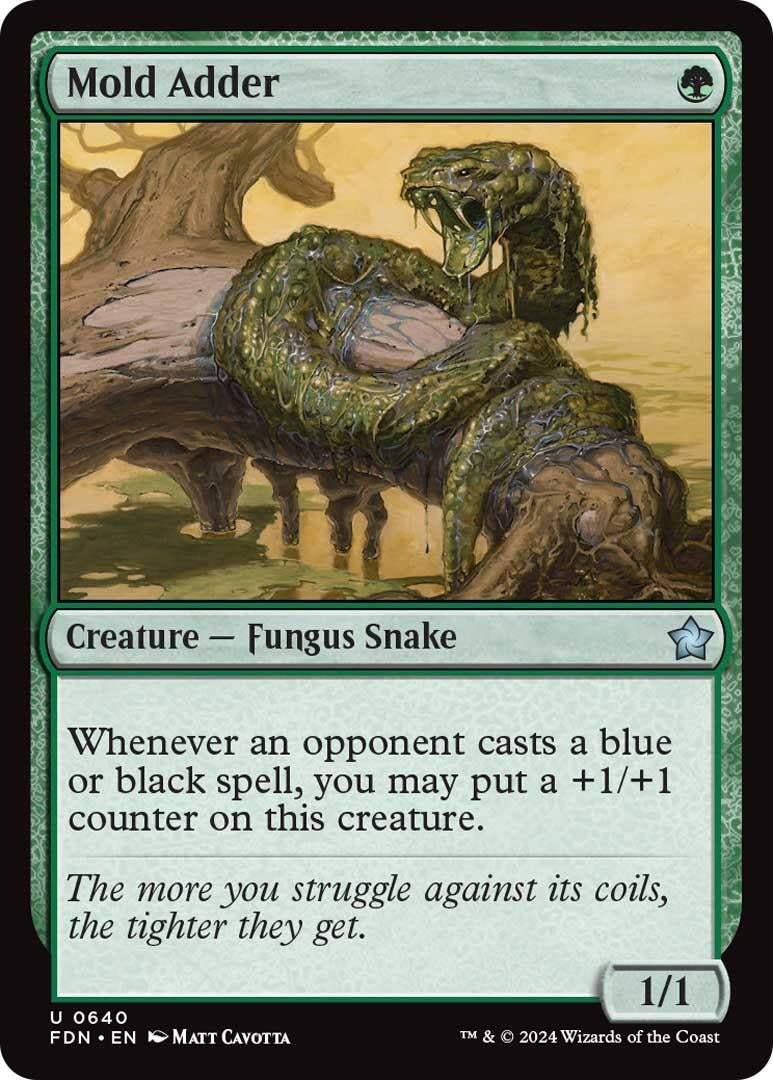 Image for Mold Adder (640) (Foundations) - Magic: The Gathering