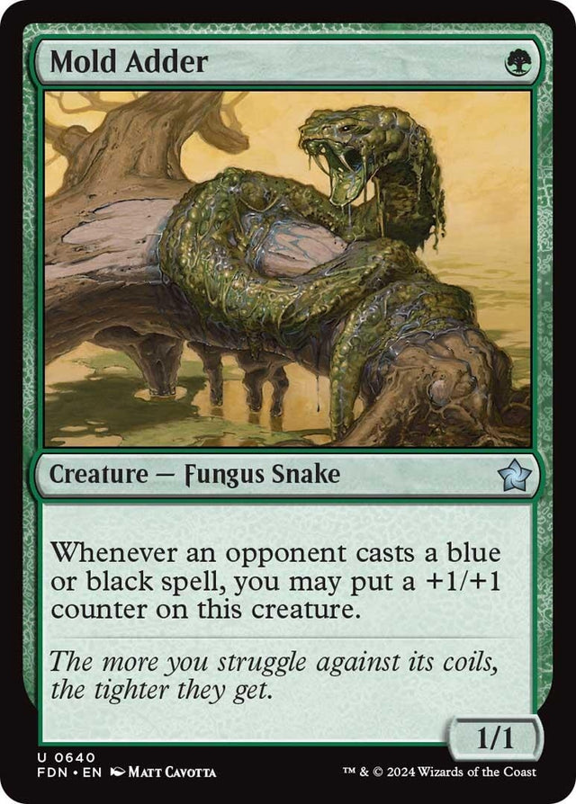Image for Mold Adder (640) (Foundations) - Magic: The Gathering