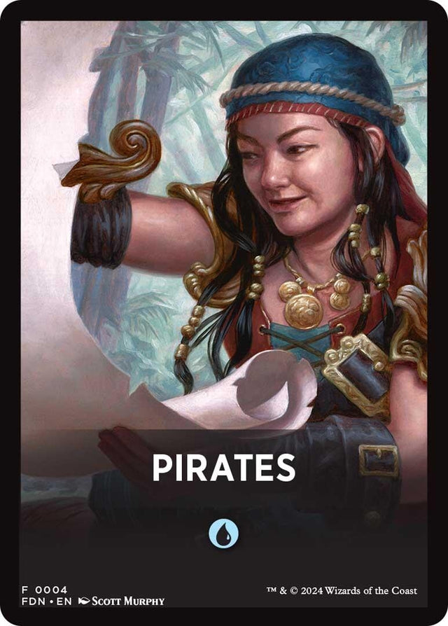 Image for Pirates Theme Card (4) (Foundations) - Magic: The Gathering