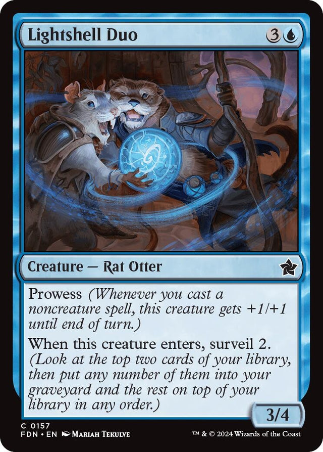 Image for Lightshell Duo (157) (Foundations) - Magic: The Gathering