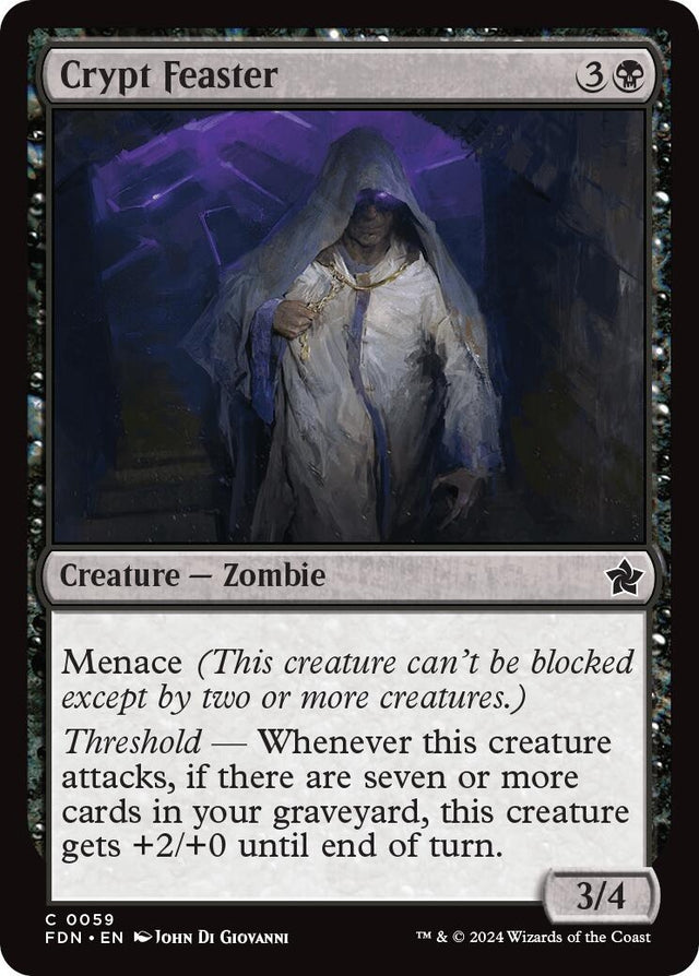 Image for Crypt Feaster (59) (Foundations) - Magic: The Gathering