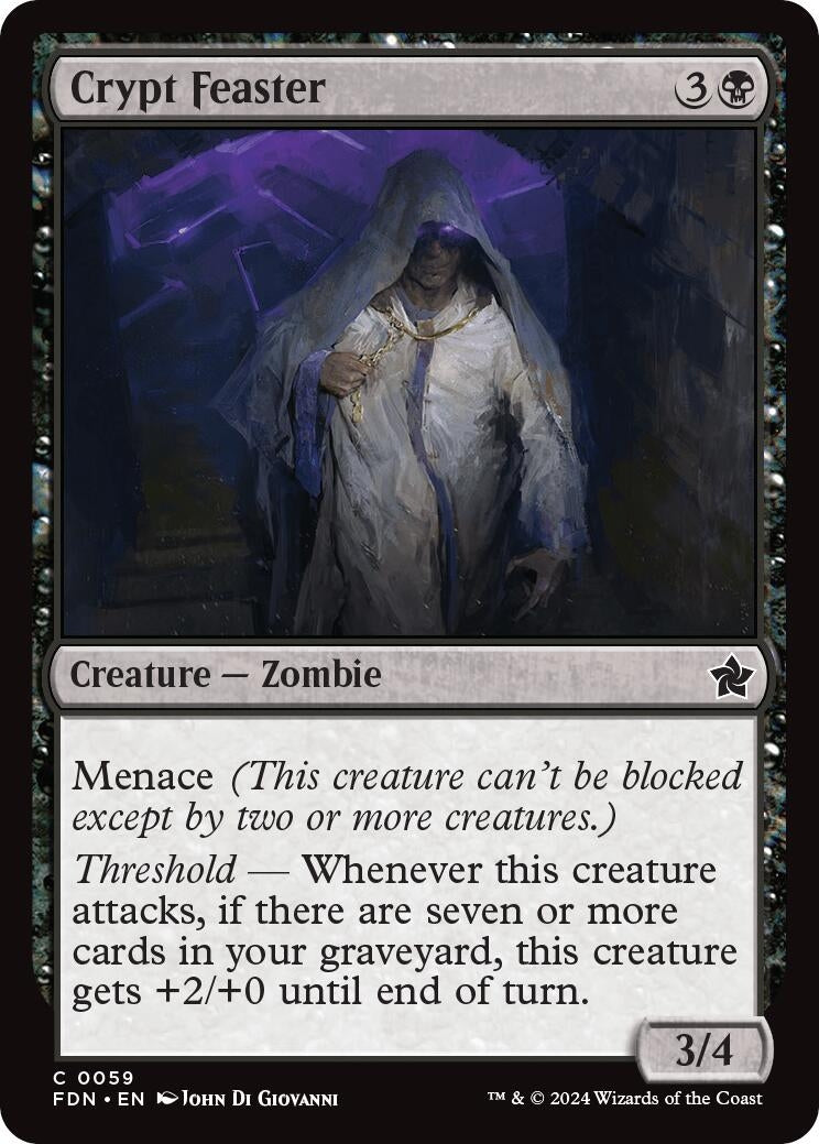 Image for Crypt Feaster (59) (Foil) (Foundations) - Magic: The Gathering