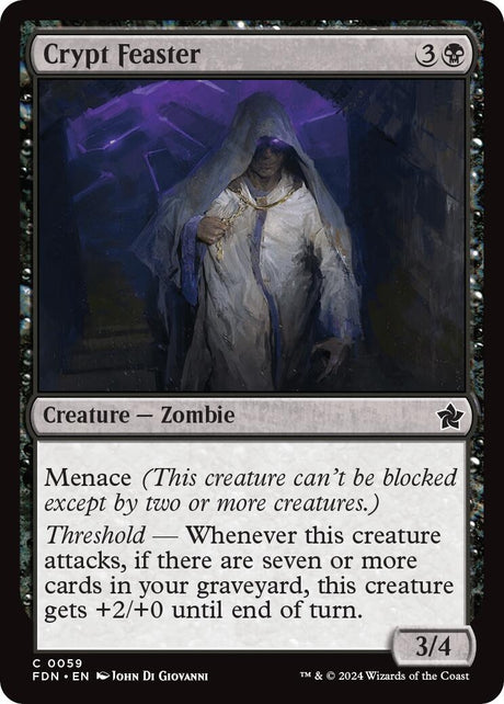 Image for Crypt Feaster (59) (Foil) (Foundations) - Magic: The Gathering