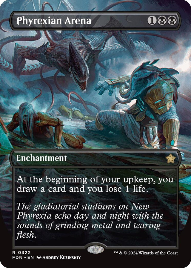 Image for Phyrexian Arena (Borderless) (322) (Foundations) - Magic: The Gathering