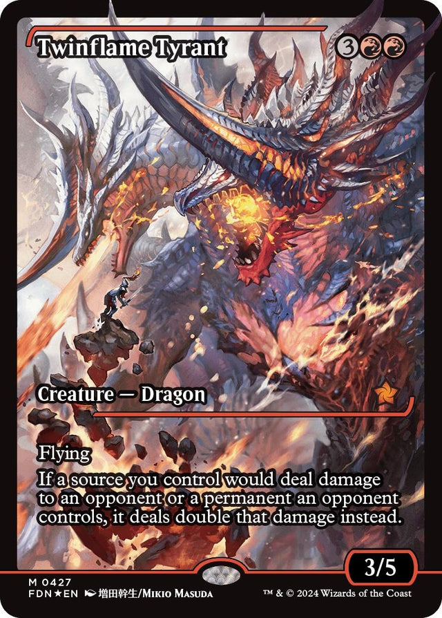 Image for Twinflame Tyrant (Showcase) (427) (Foil) (Foundations) - Magic: The Gathering