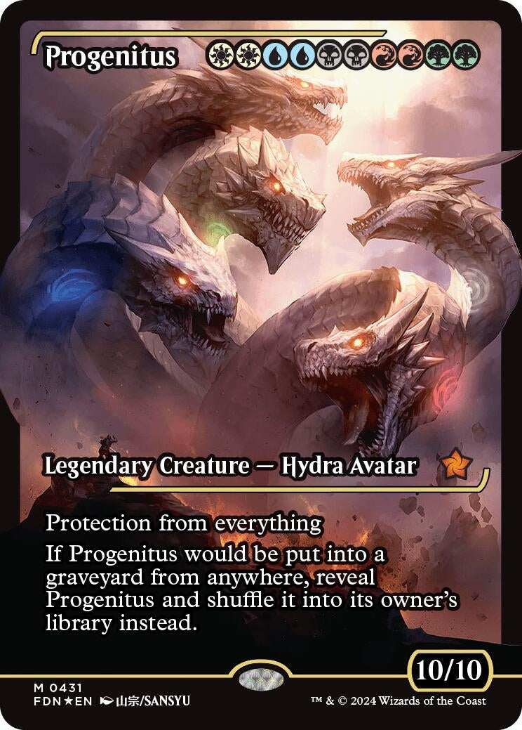 Image for Progenitus (Showcase) (431) (Foil) (Foundations) - Magic: The Gathering