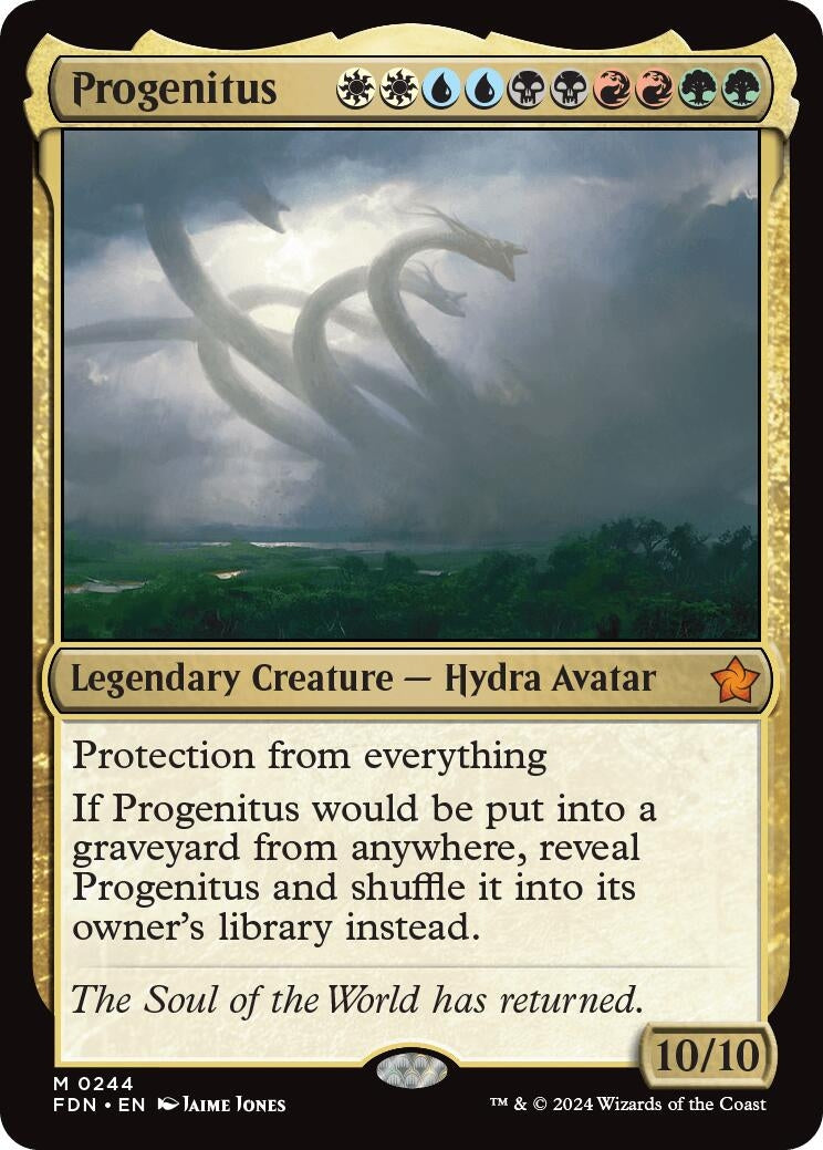 Image for Progenitus (244) (Foil) (Foundations) - Magic: The Gathering