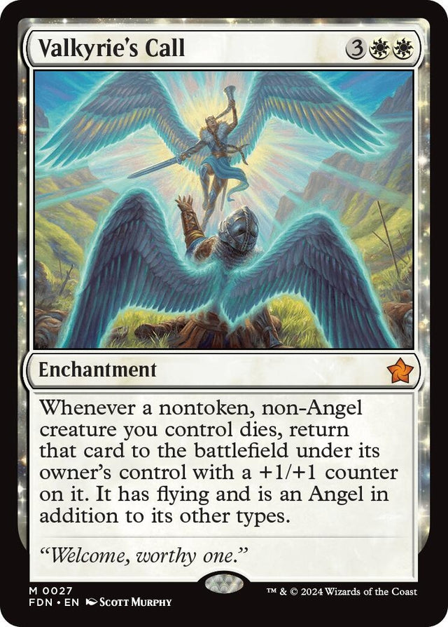 Image for Valkyrie's Call (27) (Foundations) - Magic: The Gathering