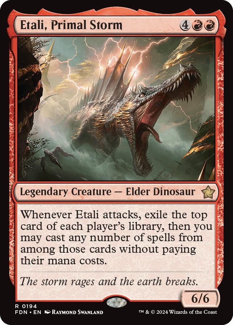 Image for Etali, Primal Storm (194) (Foil) (Foundations) - Magic: The Gathering