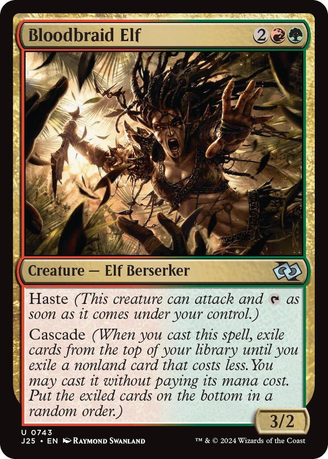 Image for Bloodbraid Elf (743) (Foundations Jumpstart) - Magic: The Gathering