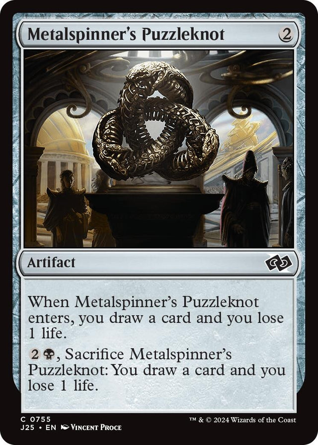 Image for Metalspinner's Puzzleknot (755) (Foundations Jumpstart) - Magic: The Gathering