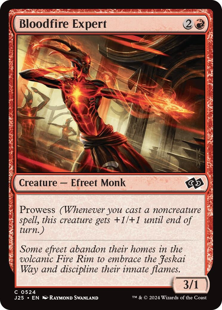 Image for Bloodfire Expert (524) (Foundations Jumpstart) - Magic: The Gathering