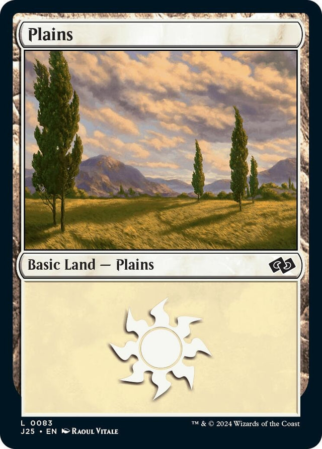Image for Plains (0083) (83) (Foundations Jumpstart) - Magic: The Gathering
