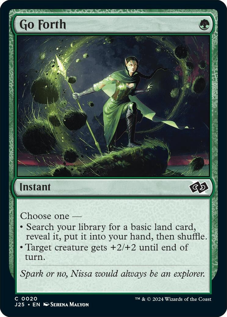 Image for Go Forth (20) (Foundations Jumpstart) - Magic: The Gathering