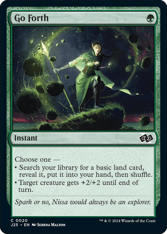 Image for Go Forth (20) (Foundations Jumpstart) - Magic: The Gathering