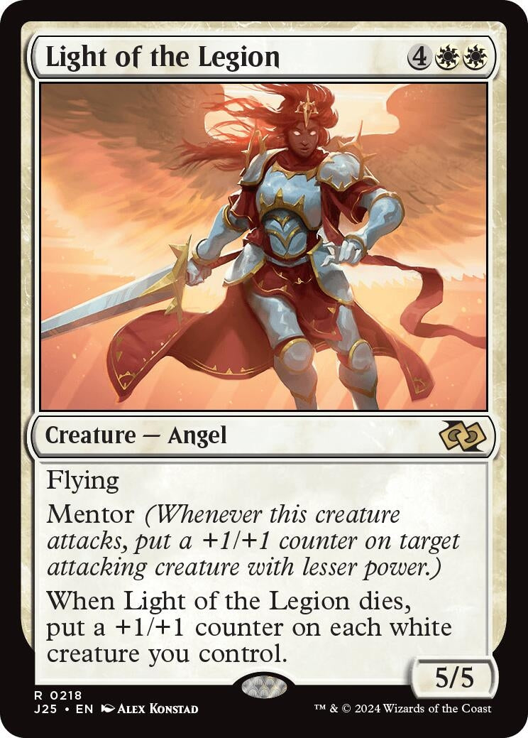 Image for Light of the Legion (218) (Foundations Jumpstart) - Magic: The Gathering
