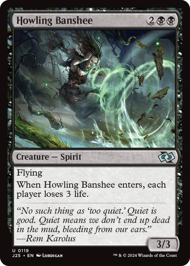 Image for Howling Banshee (119) (Foundations Jumpstart) - Magic: The Gathering