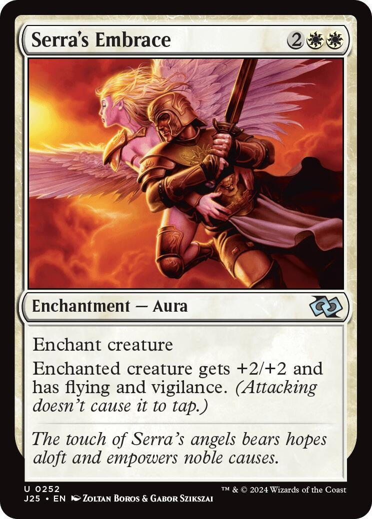 Image for Serra's Embrace (252) (Foundations Jumpstart) - Magic: The Gathering