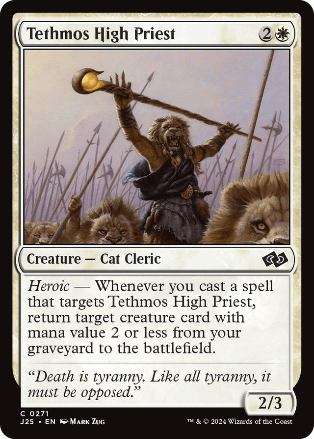 Image for Tethmos High Priest (271) (Foundations Jumpstart) - Magic: The Gathering