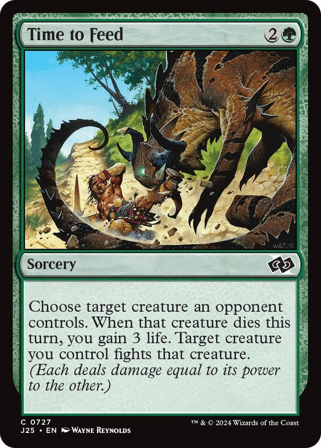 Image for Time to Feed (727) (Foundations Jumpstart) - Magic: The Gathering