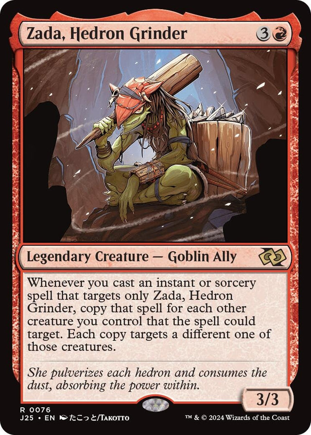 Image for Zada, Hedron Grinder (Anime) (76) (Foundations Jumpstart) - Magic: The Gathering