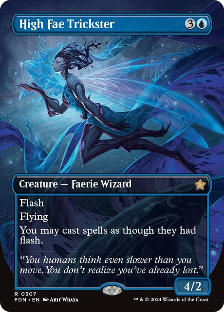 Image for High Fae Trickster (Borderless) (307) (Foundations) - Magic: The Gathering