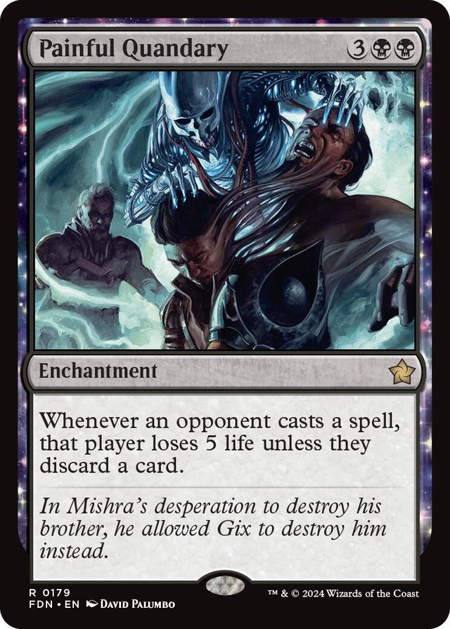 Image for Painful Quandary (179) (Foil) (Foundations) - Magic: The Gathering
