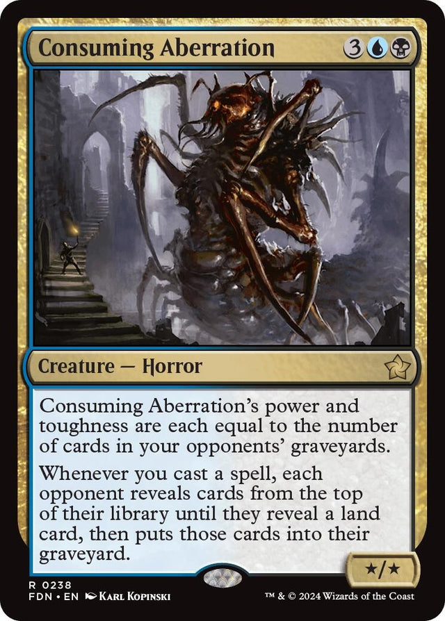 Image for Consuming Aberration (238) (Foil) (Foundations) - Magic: The Gathering