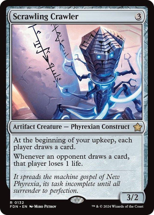 Image for Scrawling Crawler (132) (Foundations) - Magic: The Gathering